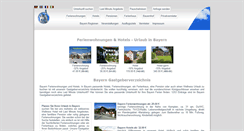 Desktop Screenshot of bayern-gastgeber.de